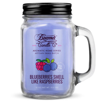 Beamer Candles Co Blueberries Smells Like Raspberries